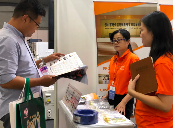 電力電纜知名廠(chǎng)家粵佳信公司精彩亮相2024中國(guó)機(jī)電產(chǎn)品（新加坡）品牌展覽會(huì)